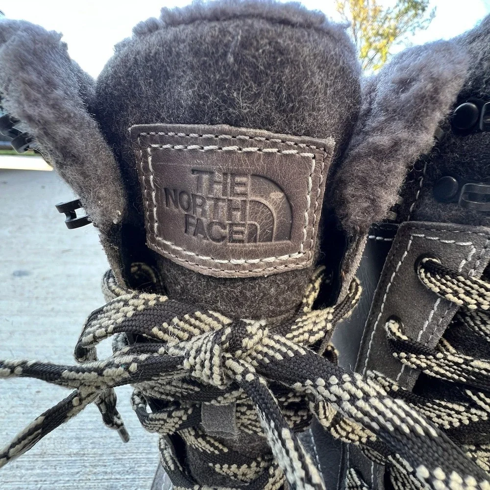 THE NORTH FACE Shellista III Waterproof Insulated Brown Winter‎ Boot US 6